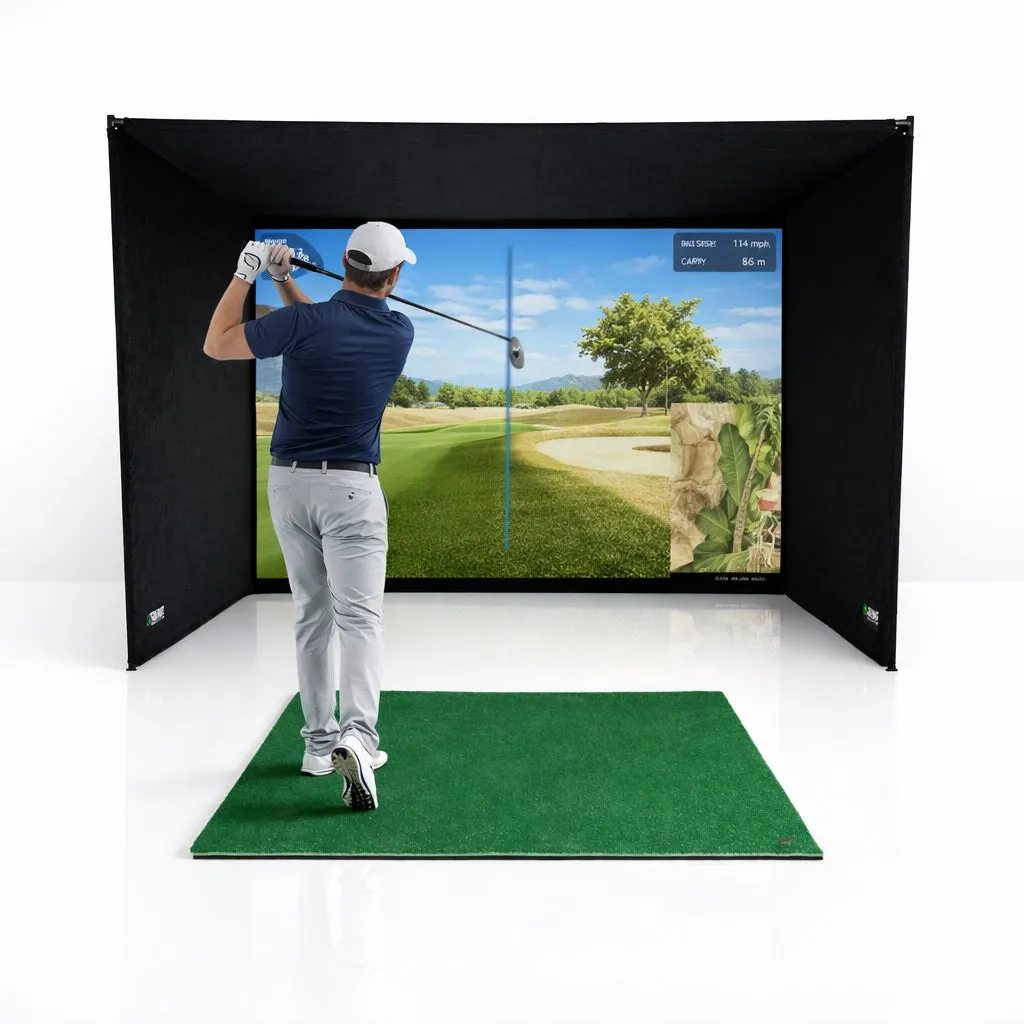 GolfBays SimBox Enclosure 8'6 W x 8'2 H x 4'11 D
